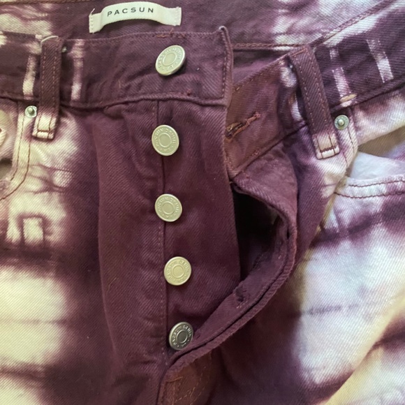 Pacsun classic 5 pocket high rise tie dye. - Picture 4 of 8
